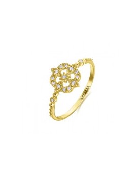 Bague Mamounia or et Diamant