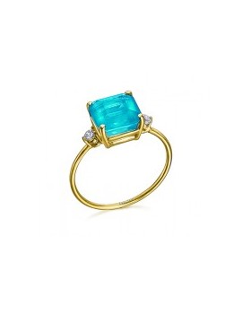 Bague D ' Amour bleue